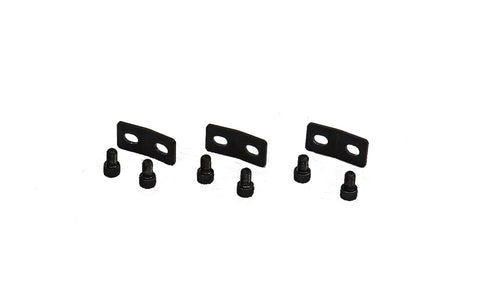 Brackets for connection of wedged to wedged risers configurations w/ mounting hardware  - three pack