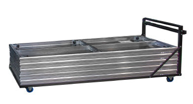 Platform Trolley - stores up to 10 pcs. of 8x4 ft Panels in Laying Position