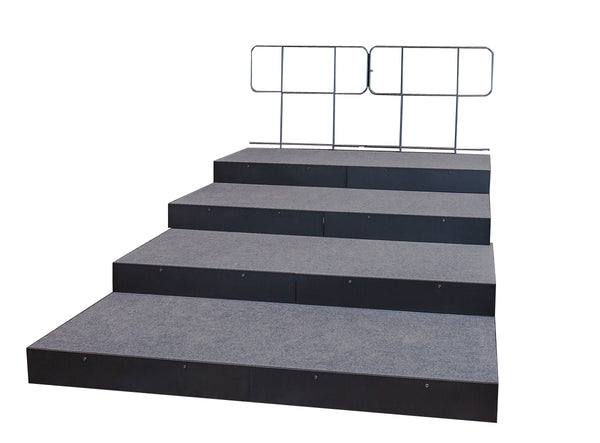 4 Tier Descending ChairStop Package for Straight Seated Risers