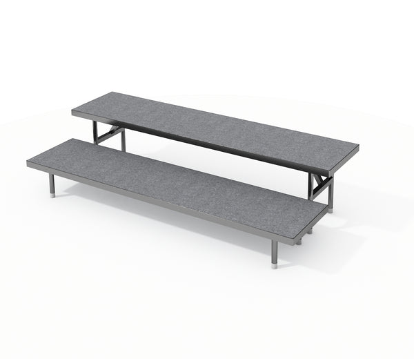 Kolt Riser 2 TIER STRAIGHT CHORAL RISERS – Choralrisers.com