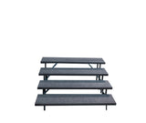 4 TIER STRAIGHT CHORAL RISERS