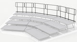 Rear Guard Rails for 4 Tier Seated Riser System